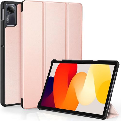 KAL-Coque Compatible Avec Xiaomi Redmi Pad Se 11 Pouces 2023 Tablette, Étui De Protection Fin Avec Support Pour Redmi Pad Se 2023, Or Rose