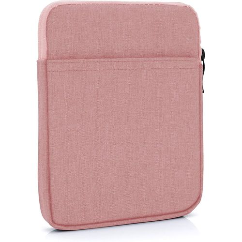 KAL-Pochette Nylon Pour Tablette Jusqu'À 10 Pouces -Protection Pour 25,5 X 17,5 Cm -Ex. Ipad 9,7 Inch, Samsung Galaxy Tab S3 -Rose