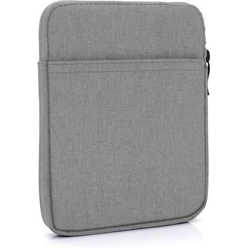 KAL-Pochette Nylon Pour Tablette Jusqu'À 10,5 Pouces -Protection Pour 26 X 19,5 Cm -Ex. Ipad, Samsung Galaxy Tab A7 -Gris
