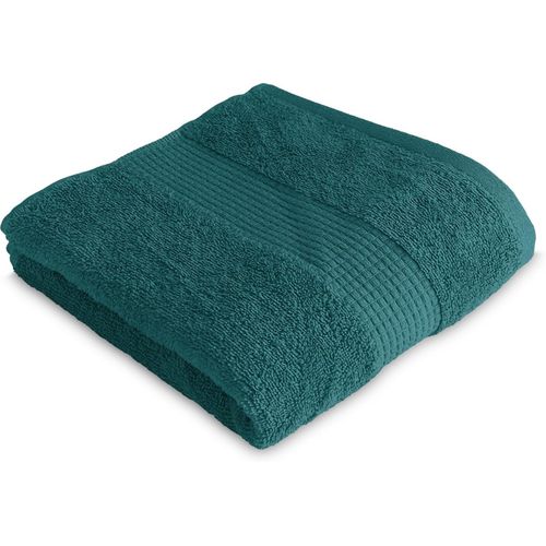 Kal-Serviette De Toilette 50 X 90 Cm - 100% Coton - 450 Gr/M2 - Bleu Canard