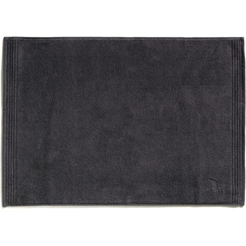Kal-Superwuschel Tapis De Douche 50 X 70 Cm En 100% Coton, Dark Grey