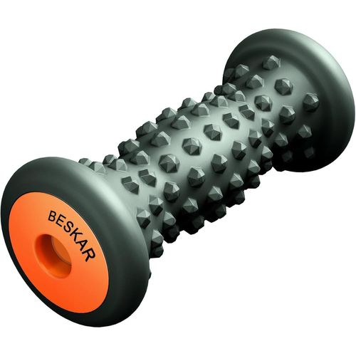 Kal-Rouleau Massage Pied Pour La Voûte Plantaire -Acupression Réflexologie Masseur Pieds Dur En Silicone Pour La Fasciite Plantaire Récupération Et Muscles Tendus Noeuds (Noir Vert)