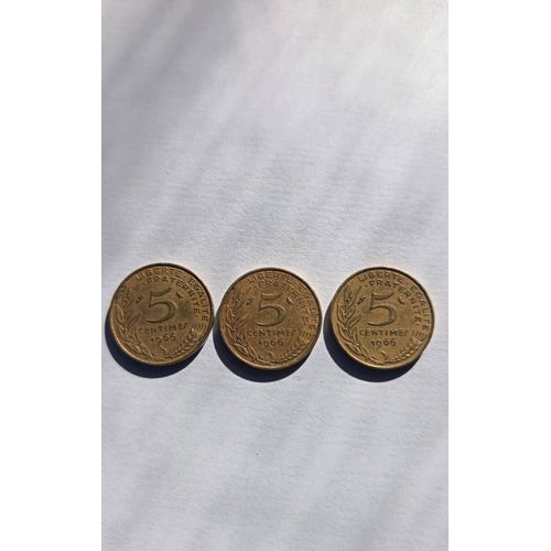 5 Centimes 1966
