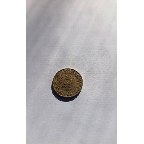 5 Centimes 1968