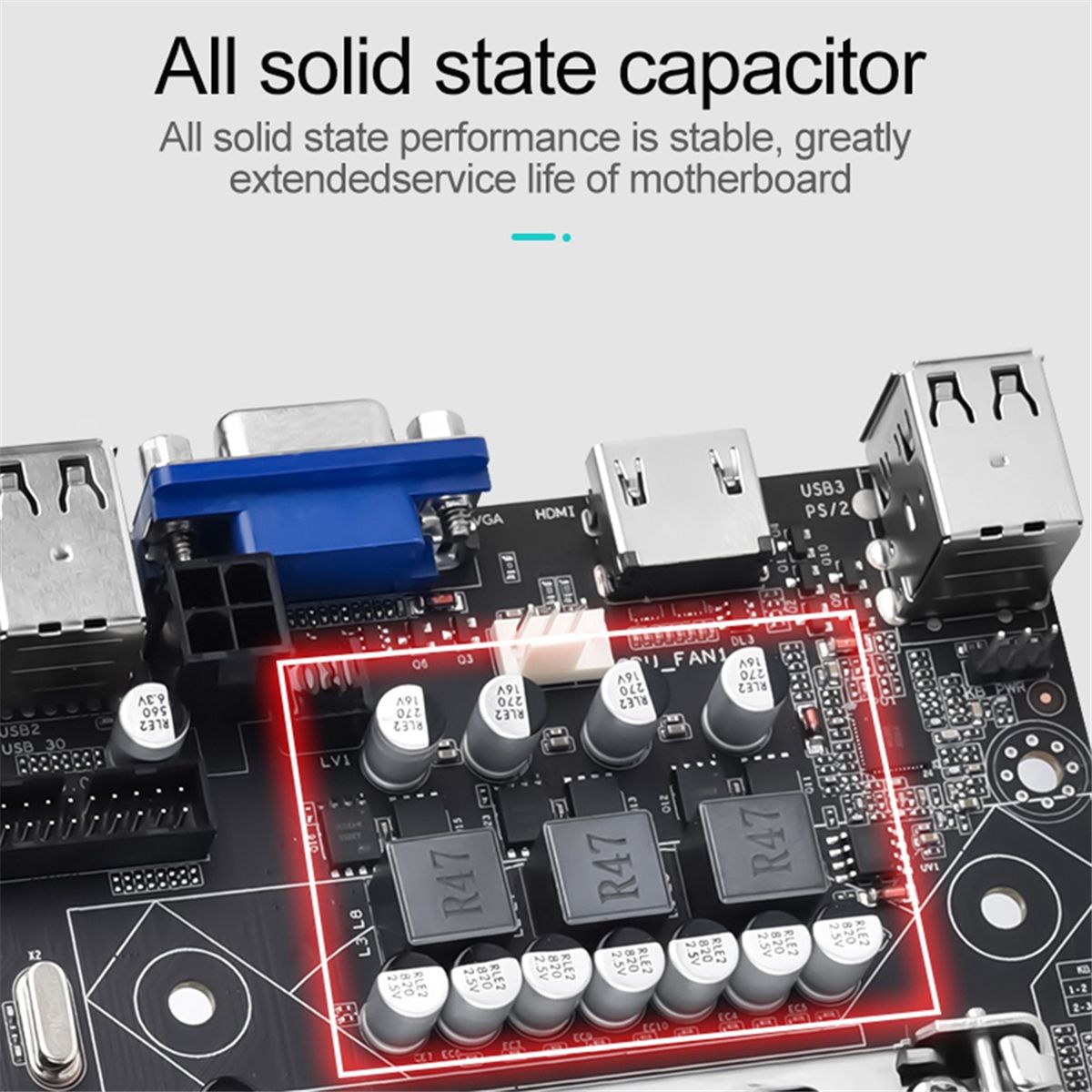 Carte MRe D'Ordinateur H61S LGA 1155 2XDDR3 Emplacements Ju... - 4