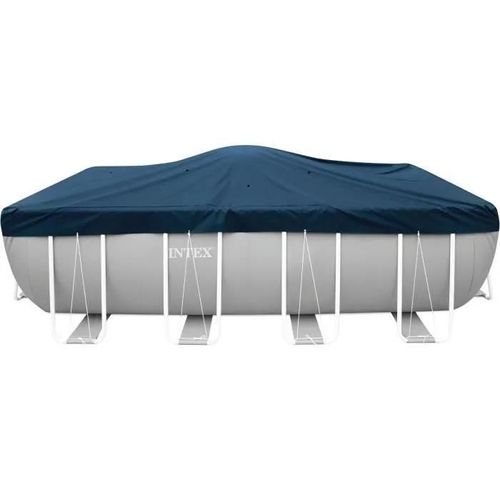 Bâche hiver - INTEX - Piscine Rectangulaire - 4,00m x 2,00m - Protection contre les débris