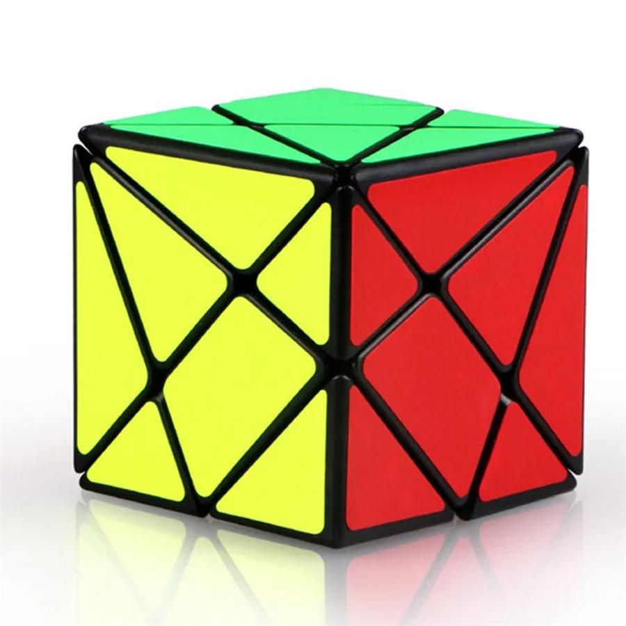 Qiyi moulin  vent/pcheur/axe/SQ1 Cube magique 2x2 3x3 Puzzle autocollants noirs Cube magique jouets pour enfants enfants cadeau jouet Cubo Magico-Axis S image 1 | Rakuten
