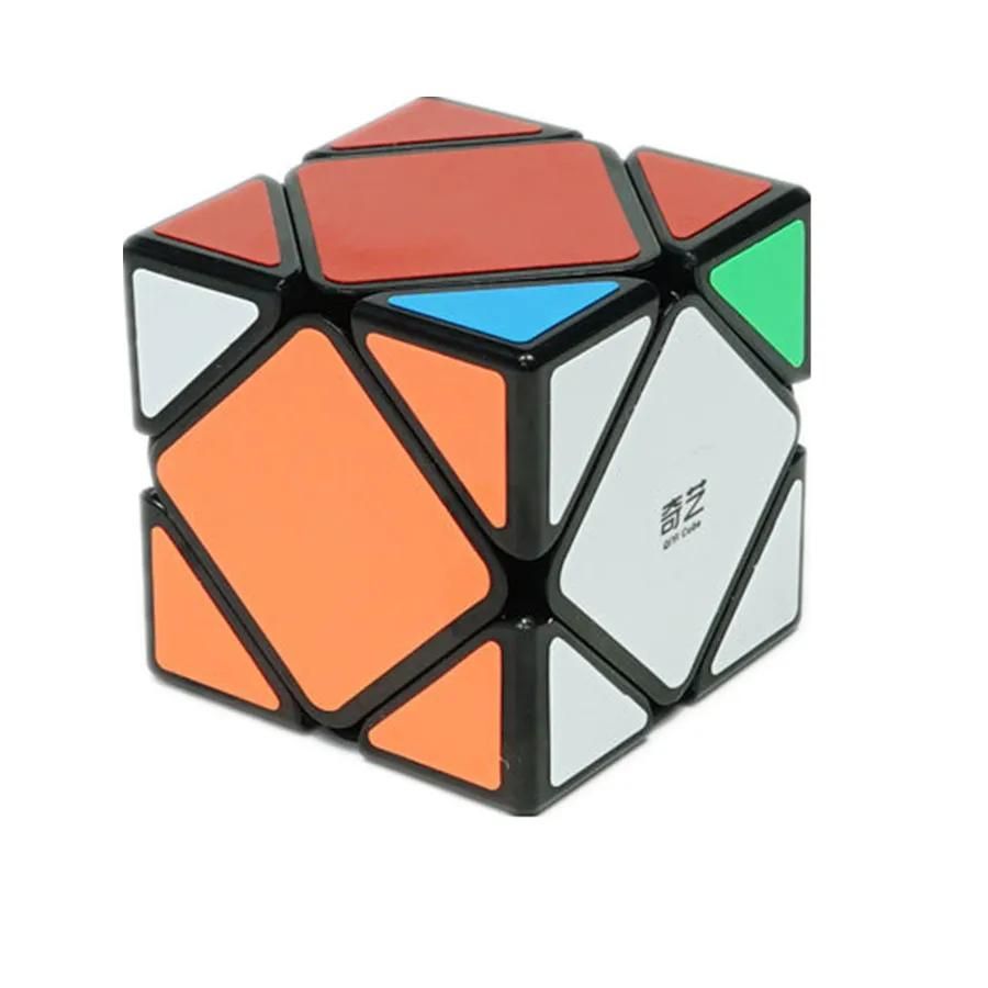 Qiyi moulin  vent/pcheur/axe/SQ1 Cube magique 2x2 3x3 Puzzle autocollants noirs Cube magique jouets pour enfants enfants cadeau jouet Cubo Magico-Axis S image 4 | Rakuten