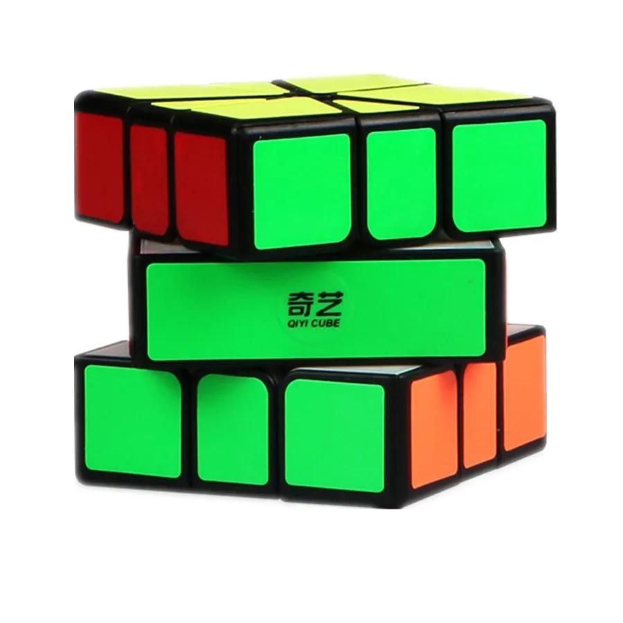 Qiyi moulin  vent/pcheur/axe/SQ1 Cube magique 2x2 3x3 Puzzle autocollants noirs Cube magique jouets pour enfants enfants cadeau jouet Cubo Magico-Axis S image 5 | Rakuten