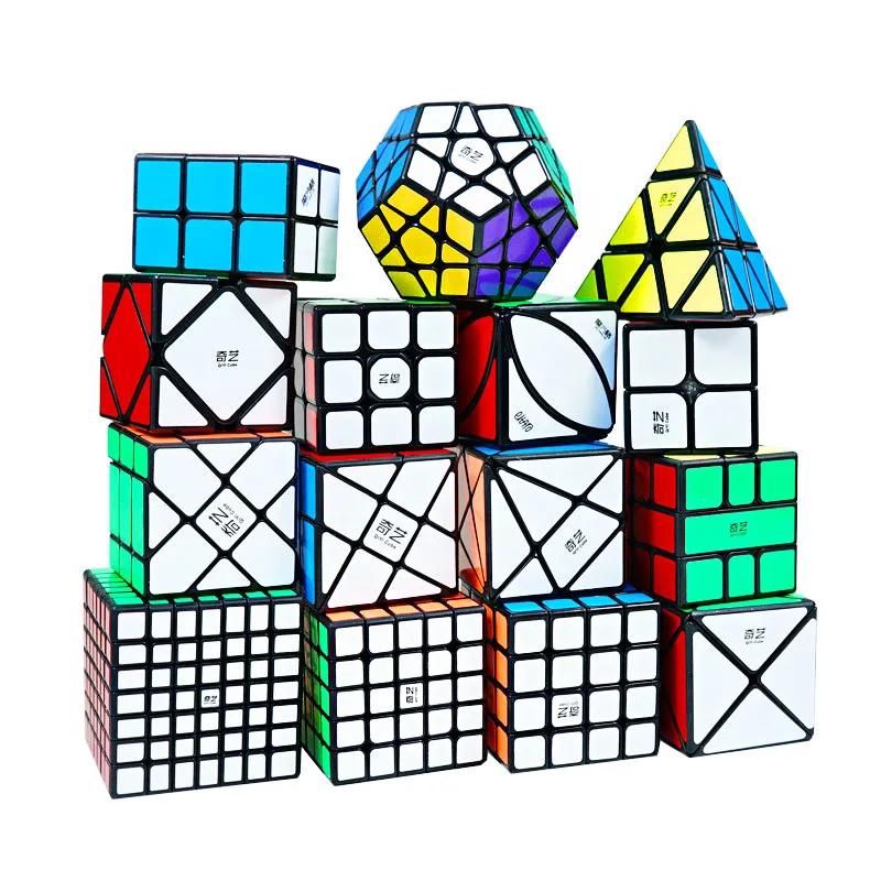 Qiyi 3x3x3 4x4x4 5x5x5 Cube magique professionnel autocollant noir Cube de vitesse Puzzle apprentissage Cubo Magico jouets pour enfants cadeaux pour enfants-7x7x7 image 1 | Rakuten