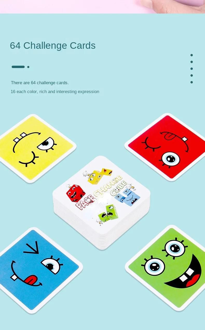 Dcennie s de construction Cube Face Change pour enfants, jeu de socit, puzzle en bois, expression Montessori, jouets en bois, cadeau pour enfants-Only Bell image 11 | Rakuten