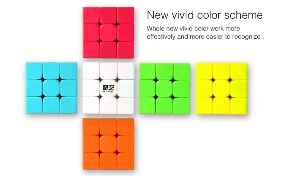 Qiyi Warrior W 3x3x3 Cube magique professionnel 3x3 Cubes de vitesse Puzzles Qiyi Warrior S 3 par 3 Cube de vitesse-Warrior M image 9 | Rakuten
