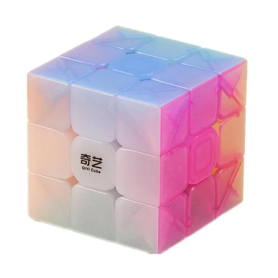 Qiyi Warrior W 3x3x3 Cube magique professionnel 3x3 Cubes de vitesse Puzzles Qiyi Warrior S 3 par 3 Cube de vitesse-Warrior M image 16 | Rakuten