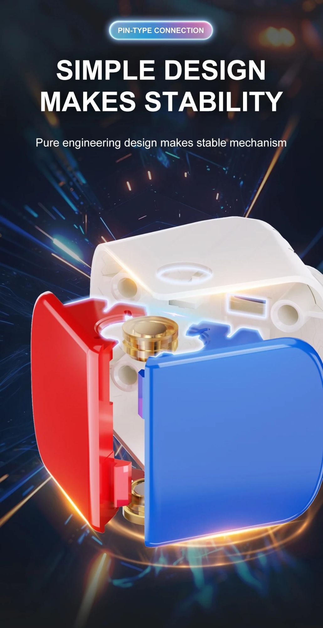 [Picube] 2025 YJ MGC Beta 3X3 Cube de vitesse magique magntique sans autocollant jouets Fidget professionnels Yongjun 3x3x3 Cubo Magico Puzzle-Beta Magnetic image 6 | Rakuten