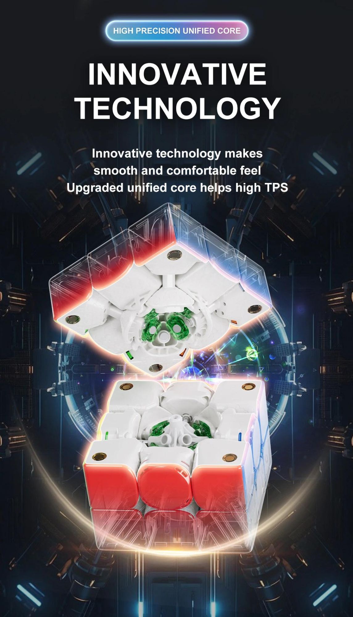[Picube] 2025 YJ MGC Beta 3X3 Cube de vitesse magique magntique sans autocollant jouets Fidget professionnels Yongjun 3x3x3 Cubo Magico Puzzle-Beta Magnetic image 7 | Rakuten