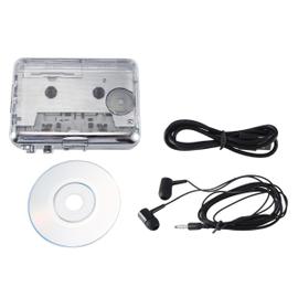 Lecteur radio de capture de cassette USB portable, convertisseur de cassette  vers MP3, lecteur de musique