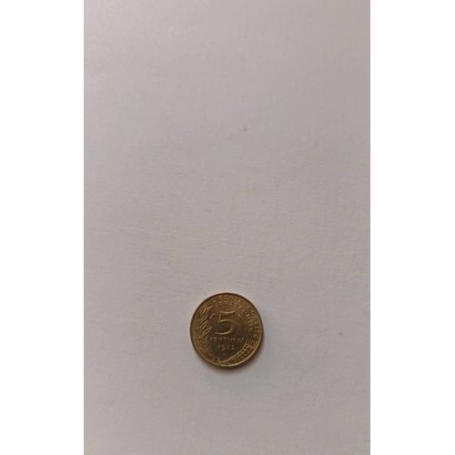5 Centimes 1972 Republique Française