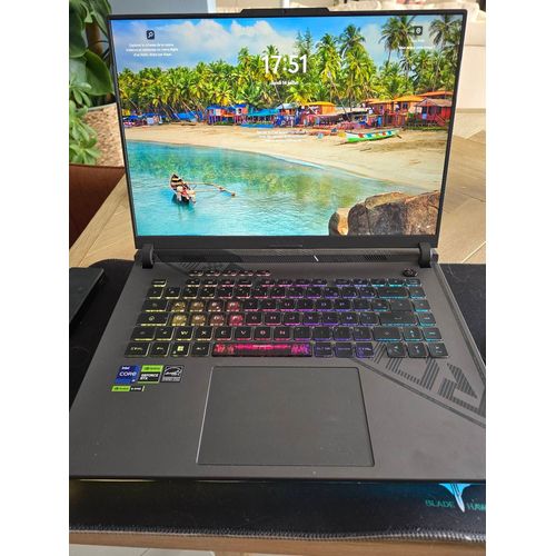 ASUS ROG STRIX-G16-G614JI-N3203W - 16" Intel Core i9-13980HX - 2.2 Ghz - Ram 16 Go - SSD 1 To - AZERTY