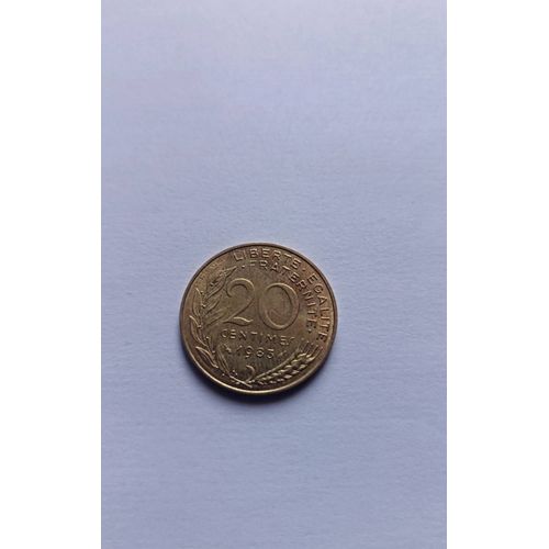 20 Centimes Republique Française 1983