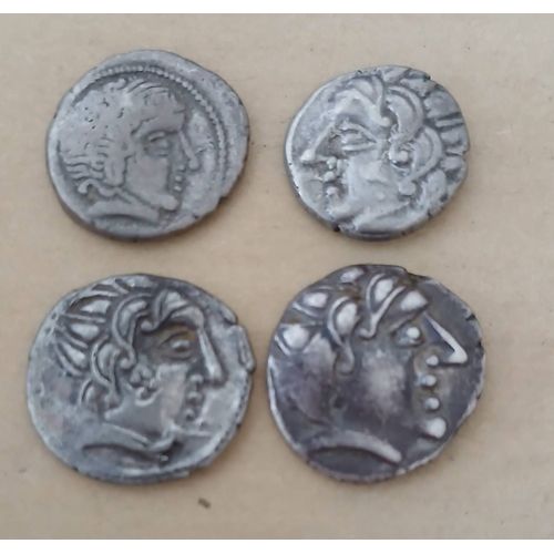 Rare Monnaie Gauloise Drachmes Bituriges Argent
