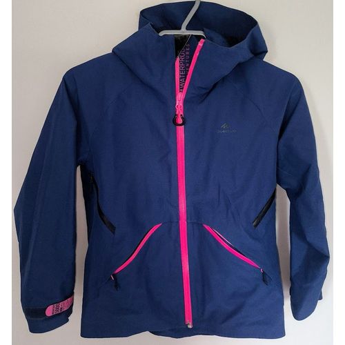 Coupe Vent Imperméable Bleu Quechua - T 10 Ans