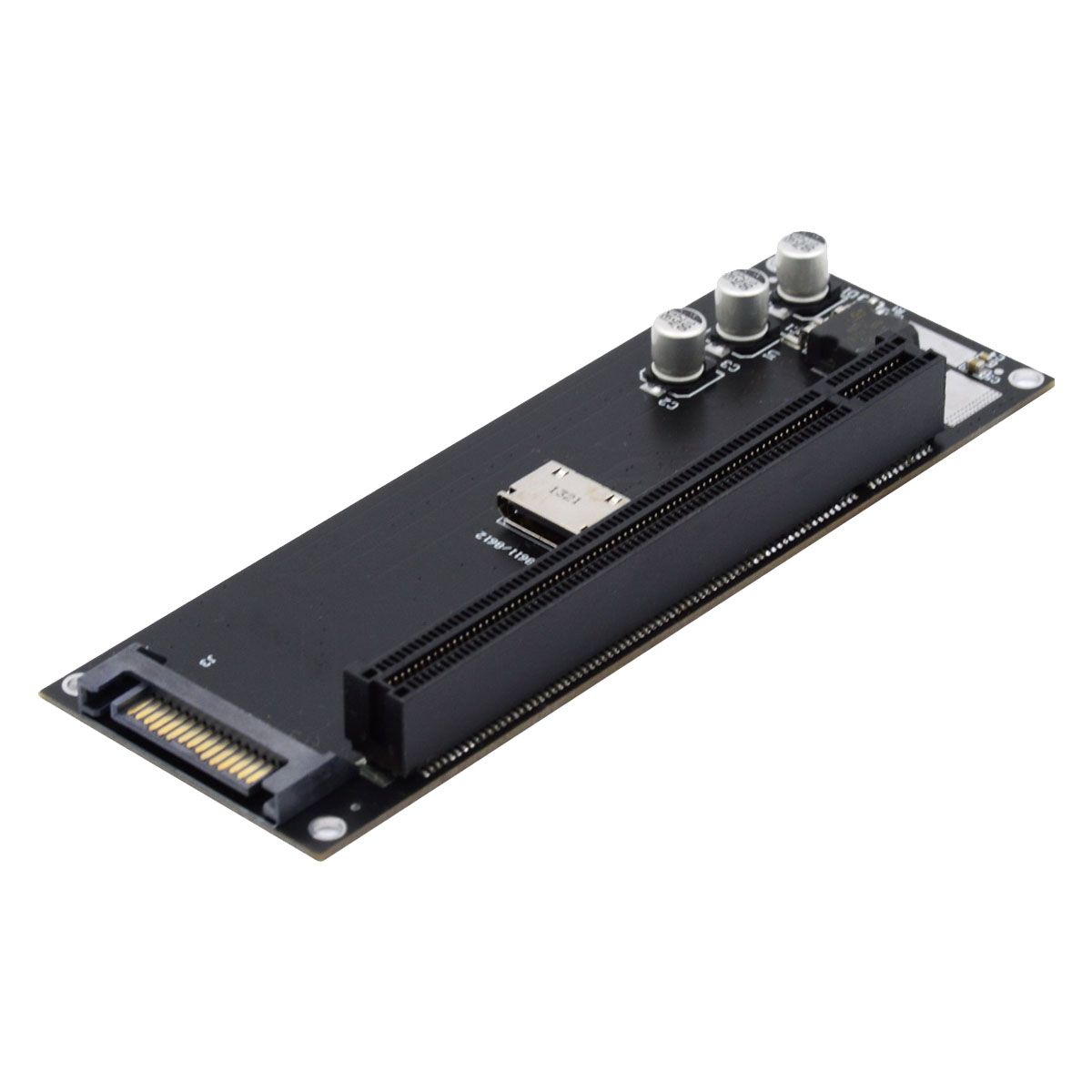 Carte MRe SFF-8611 8612 NVMe M.2 SSD Vers PCIe 4.0 X16 Adap... - 6