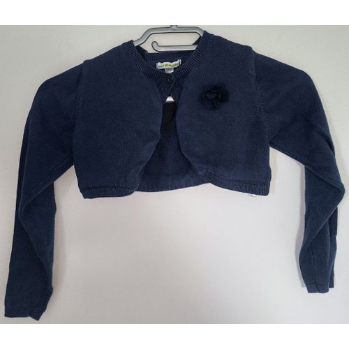 Gilet / Boléro Bleu Marine Vert Baudet - T 8 Ans
