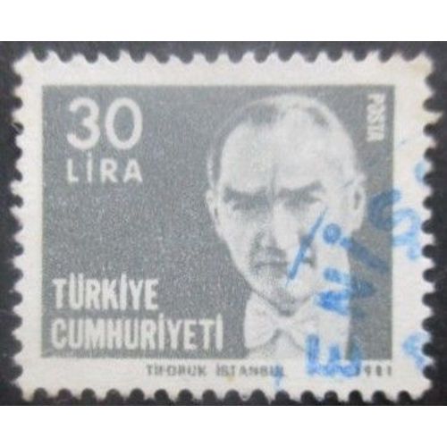 Turquie N°2331 Ataturk Oblitéré