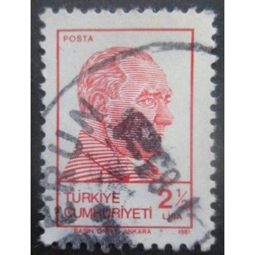 Turquie N°2348 Ataturk Oblitéré
