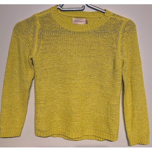 Pull Jaune Kids Only - T 7-8 Ans