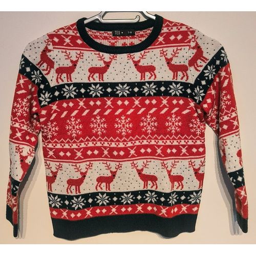 Pull De Noel Tex - T 7-8 Ans