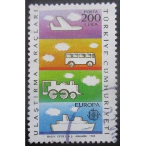 Turquie N°2557 Europa Oblitéré