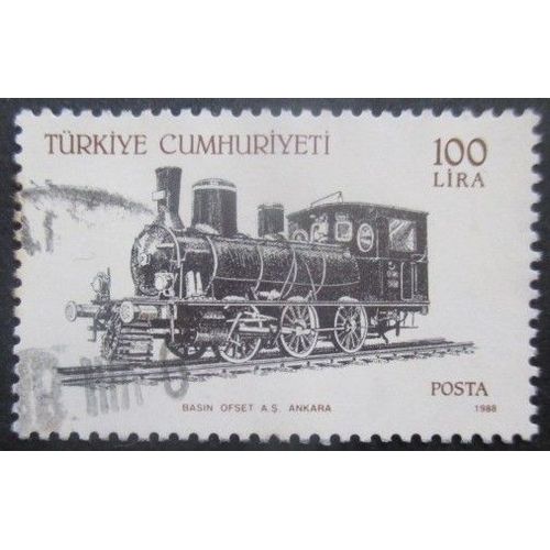 Turquie N°2564 Locomotive Oblitéré