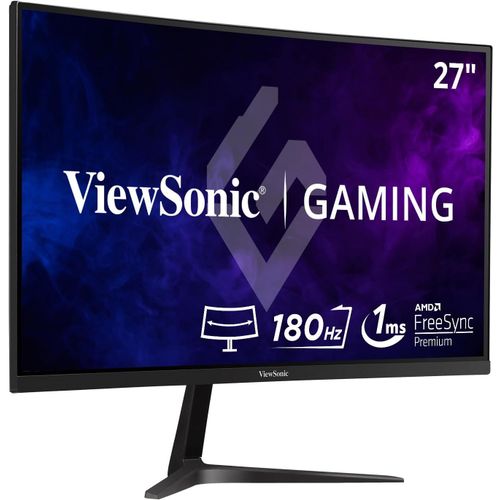 ViewSonic VX2718-2KPC-MHD Moniteur incurvé 27", 2K, Dalle VA, 165hz, 1ms MPRT, Adaptive Sync, 2 HDMI, DisplayPort, haut-parleurs