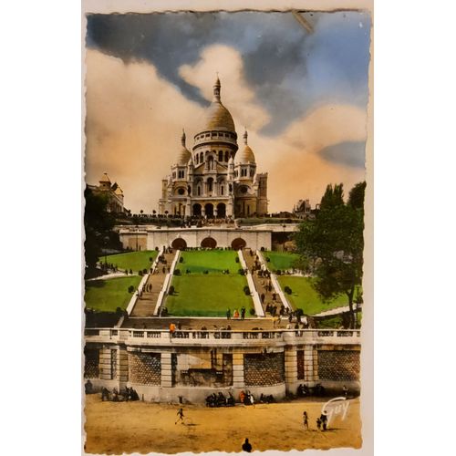 Carte Postale Ancienne, France, Paris 75, Basilique Du Sacré Coeur