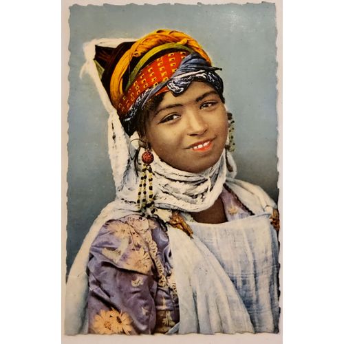 Carte Postale Ancienne, Algérie, Constantine, Jeune Fille