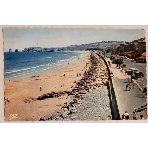 Carte Postale Ancienne, France, France, Pyrénées Atlantiques 64, Hendaye, Plage Vers Les 2 Jumeaux