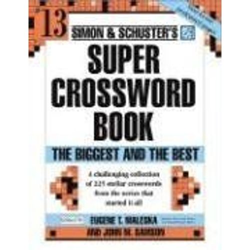 Simon & Schuster Super Crossword Puzzle Book #13