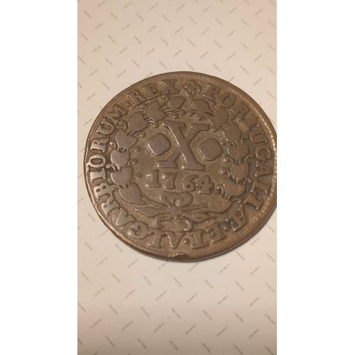 10 Reis 1764 Joseph 1er Du Portugal, État Sup