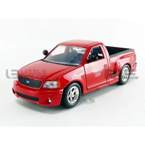 Voiture Miniature de Collection - JADA TOYS 1/24 - FORD F150 SVT Lightning - Rouge - 99574R