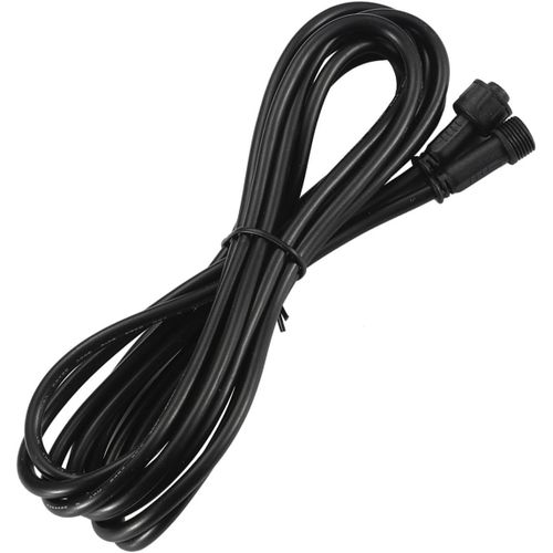 Kal-1x 2pin Rallonge De 2m Pour Lampes Spots Pour Terrasse De Eclairage Mâle Et Femelle Pour Unique Couleur Led Lumière Blanc Chaud, Blanc Froid, Bleu