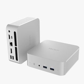CHECARZHN--NO1-Intel Silver9 Mini Pc Core I9-12900 Tout Métal 16Gb Ddr4 512Gb Ssd 3200 Mhz Ram, Mini Ordinateur De Bureau Triple Écran 4K, 2.5Gbps Lan, Hdmi 2.1, Wi-Fi 6/Bt5.2