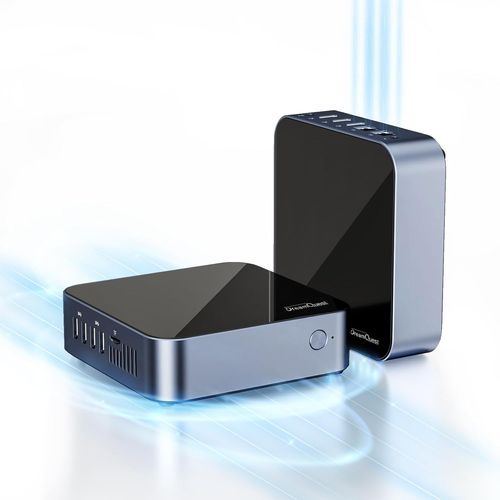 CHECARZHN--NO1-Mini Pc With Os Pro Intel N95 (Jusqu'À 3,4 Ghz) 16 Go Ram 512 Go Ssd Micro Ordinateur De Bureau Avec Moniteur Hdmi 4K, 2 X Gigabit Ethernet/Wifi 5/Bt4.2/Usb3.2 Pour Bureau Professionne