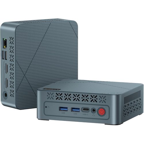 CHECARZHN--NO1-Processeur Intel Alder Lake-N150 (Jusqu'À 3,40 Ghz) Windows 11 Pro Mini Ordinateur, 16 Go De Ram 500 Go Ssd Business Mini Ordinateur De Bureau, Hdmi