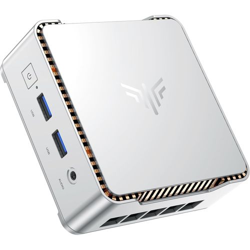 CHECARZHN--NO1-E2 Mini Pc W-11 Pro, ¿ntel Alder Lake-N97(Jusqu'À 3,60 Ghz), 16 Go Ddr4 512 Go M.2 Ssd Mini Ordinateur De Bureau, Double Wifi, Hdmi, Dp, Double Écran 4K Tour Pc Avec Vesa Pour L'École/