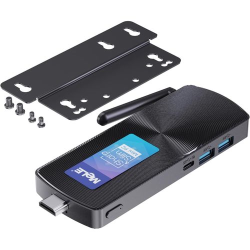 CHECARZHN--NO1-Pcg02 N100 Mini Pc, Multifonction Usb-C, Sans Ventilateur, Double Écran Hdmi 4K, Wi-Fi 2,4 Ghz/5 Ghz, Bt5.1, Gbe, Micro Pc Avec Vesa ¿ 8 Go / 128 Go¿