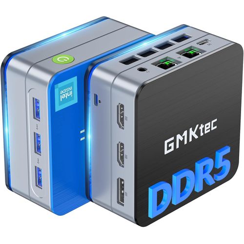 CHECARZHN--NO1-G2 Plus Mini Pc, Intel Twin Lake N150(4C/4T) Jusqu'À 3.6Ghz, Mini Ordinateur De Bureau 12Gb Lpddr5 Ram 512Gb Ssd Wifi 6 Bt5.2