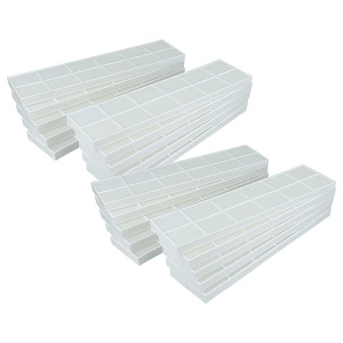 vhbw 20x Filtres à air G3 / ISO Coarse 30% compatible avec Zehnder CLF ventilateur