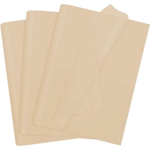 100 Feuilles De Papier De Soie Kraft, 35 X 50 Cm, Papier D'emballage Cadeau Pour Noël, Fleurs, Loisirs Créatifs, Décoration De Cadeau D'anniversaire Ou De Mariage