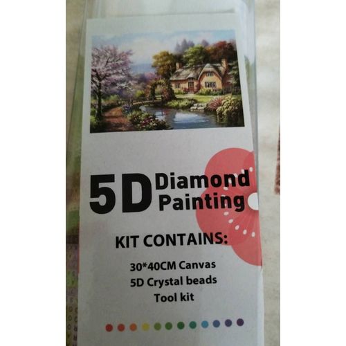 Diamond Painting Motif Maison Florale